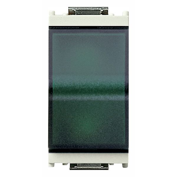 Green prismatic indicator unit white image 1