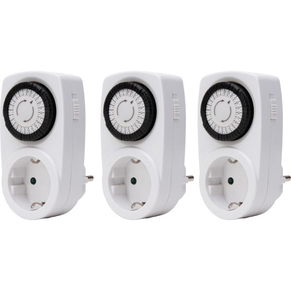 3x Mini Timer white image 1