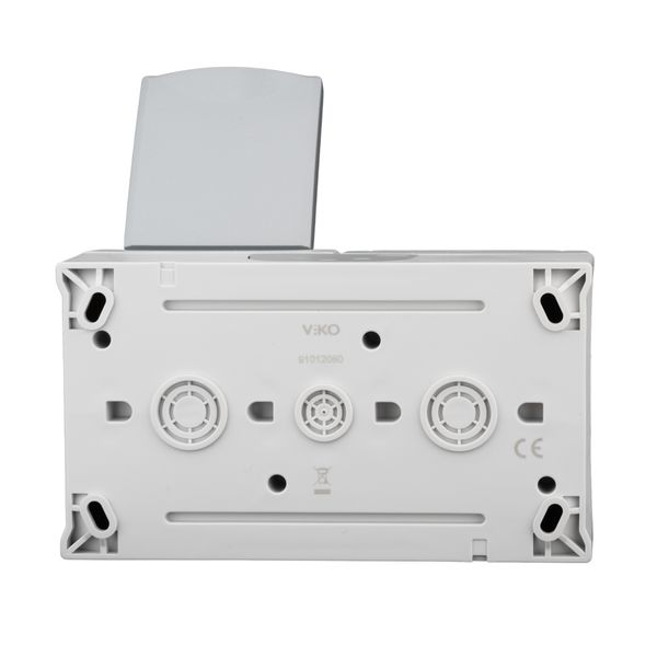 Horizontal combination two-way switch & socket outlet image 4