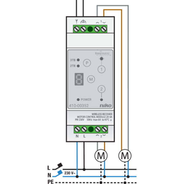 Wireless 2-channel receiver for motor control image 4