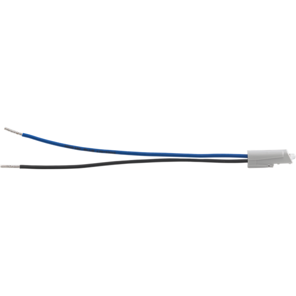 Lighting unit with wires, 230V, with blue LED for switches and push bu image 1