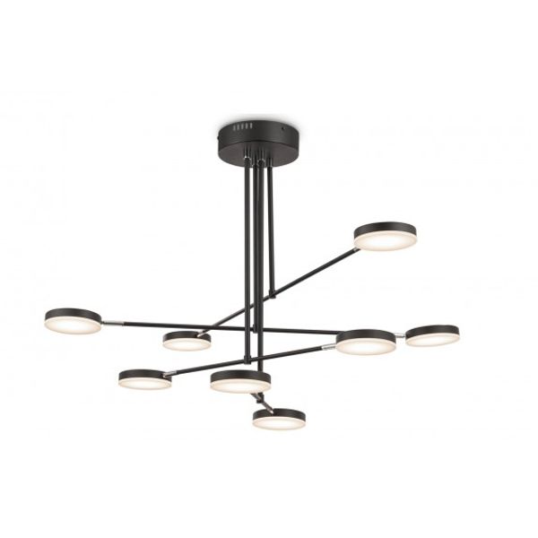 Modern Fad Pendant Lamp Black image 2