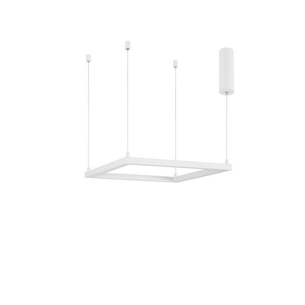 Triac Dimmable Sandy White Aluminium   & Acrylic   LED 30 Watt 230 Volt  2188Lm 3000K IP20  L: 50 H: 120 cm Adjustable  Height image 1