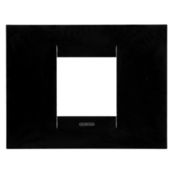 GEO PLATE - IN TECHNOPOLYMER - 2 MODULES -  TONER BLACK - CHORUSMART image 1