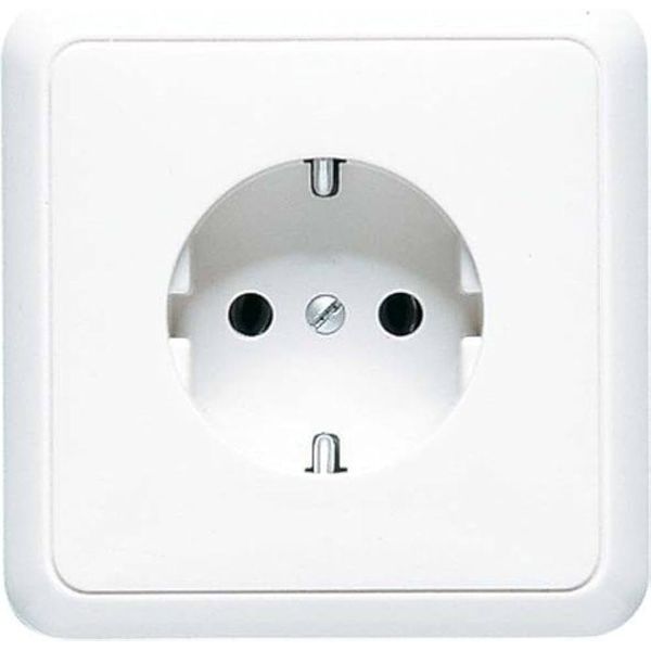 SANTRA 2P+Z SCHUKO FLUSH-MOUNTED SOCKET IP44  n/f image 1