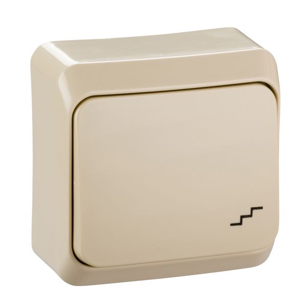 PRIMA - 1pole 2way switch - 10AX, beige image 3