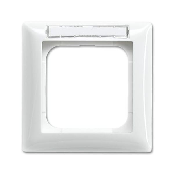 1721 NSK-914 Cover Frame 1gang alpine white - Busch-balance SI image 3