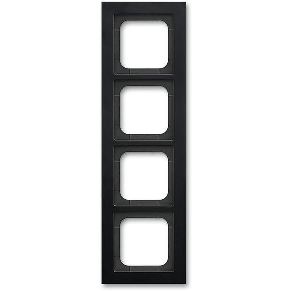 1724-275 Cover Frame Busch-axcent® black matt image 1