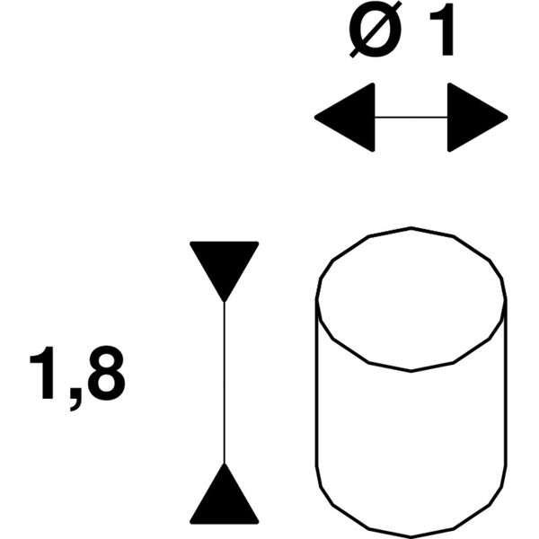 FEED-IN, for TENSEO, white, 2 pieces image 2