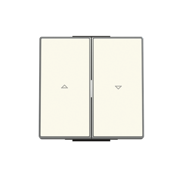 8544 BL Rocker for blind switch/push-button - Soft White for Venetian blind Two-part rocker White - Sky Niessen image 1