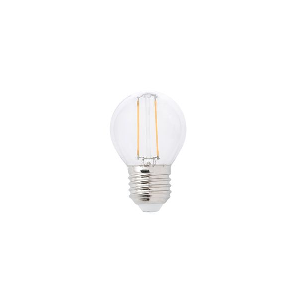 BULB G45 FILAMENT E27 LED 2W 2700K image 1