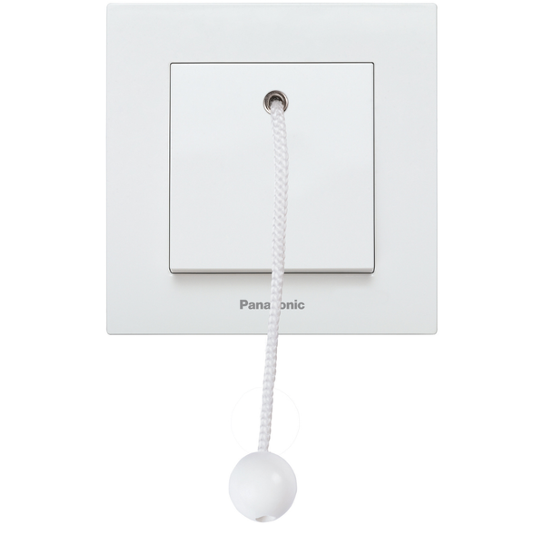 Karre Plus White (Quick Connection) Emergency Warning Switch with Cord image 1