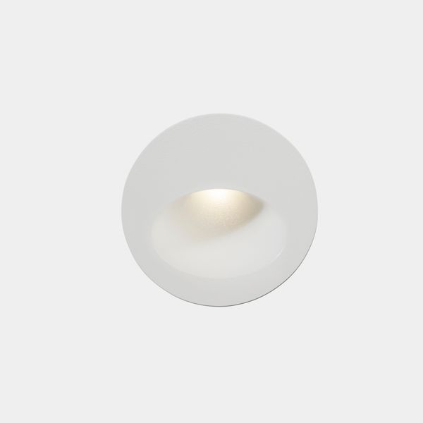 Recessed wall lighting IP66 Bat Round Oval LED 2.2W 3000K White 46lm image 1