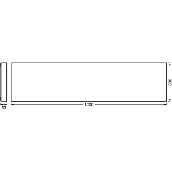 SMART+ Planon Frameless Sparkle 1200x300mm TW image 9