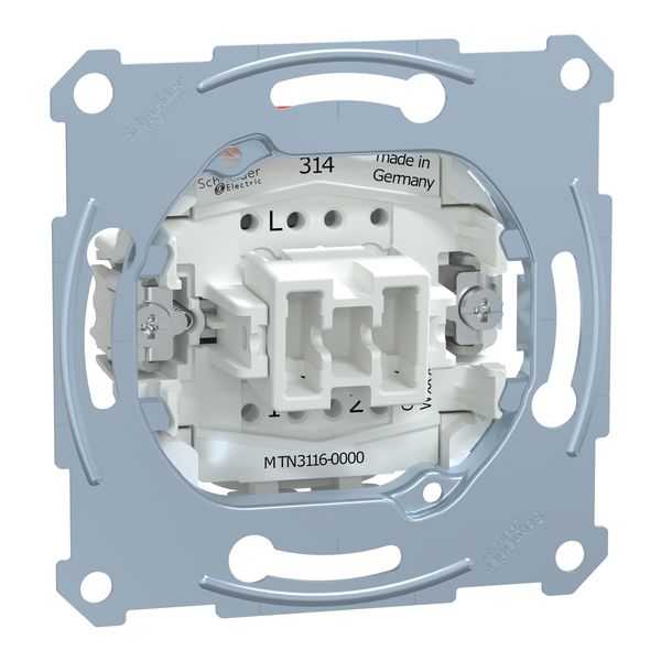 Two-way switch insert 1 pole, flush-mounted, 10 AX, AC 250 V, screwl. term. image 2