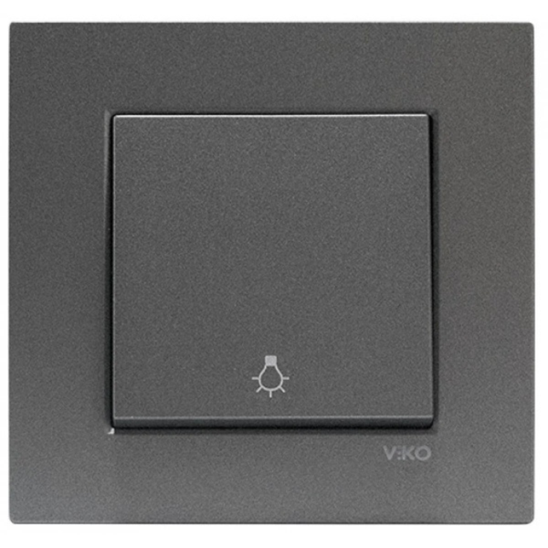 Novella Dark Grey Light Switch image 1