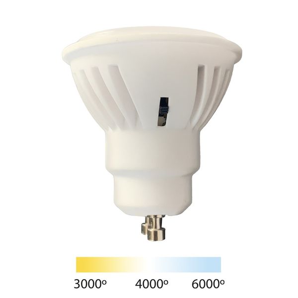 GU10 8.2W CCT Bulb with switch image 1