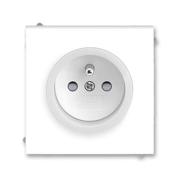 5519M-A02457 01 Socket outlet with earthing pin, shuttered image 1