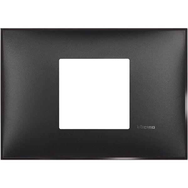 CLASSIA - COVER PLATE 2P CENTERED BLACK SATIN image 1