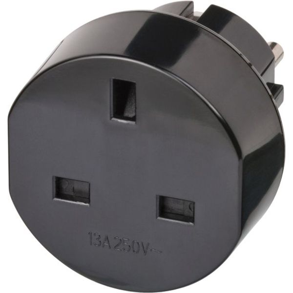Travel Adapter GB => earthed image 1