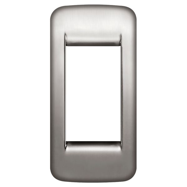 Rondò plate 1Mpan metal brushed nickel image 1