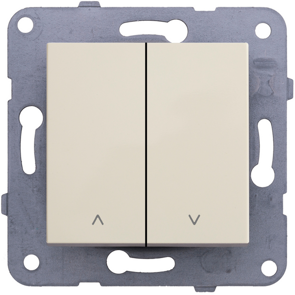 Karre-Meridian Beige (Quick Connection) Blind Control Switch image 1