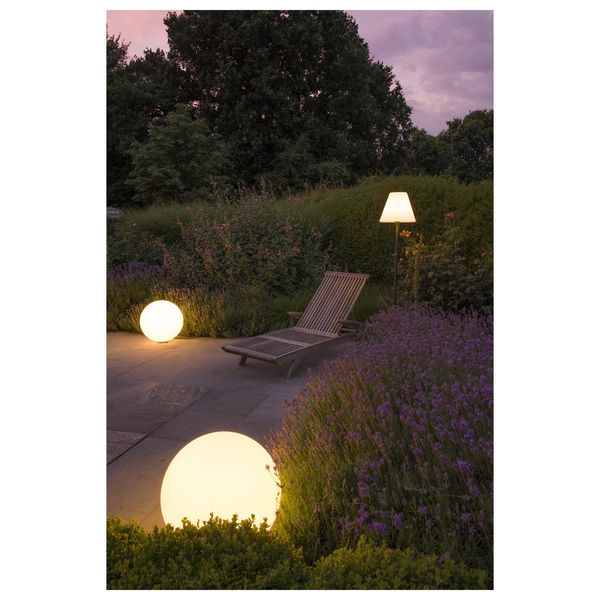 ROTOBALL FLOOR outdoor luminaire, E27, max. 24W, IP44, white image 6