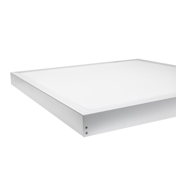 Frame to mounted fixture surface luminaire  ALGINE LINE/ALGINE PREMIUM 600x600mm with the screws, WHITE image 21