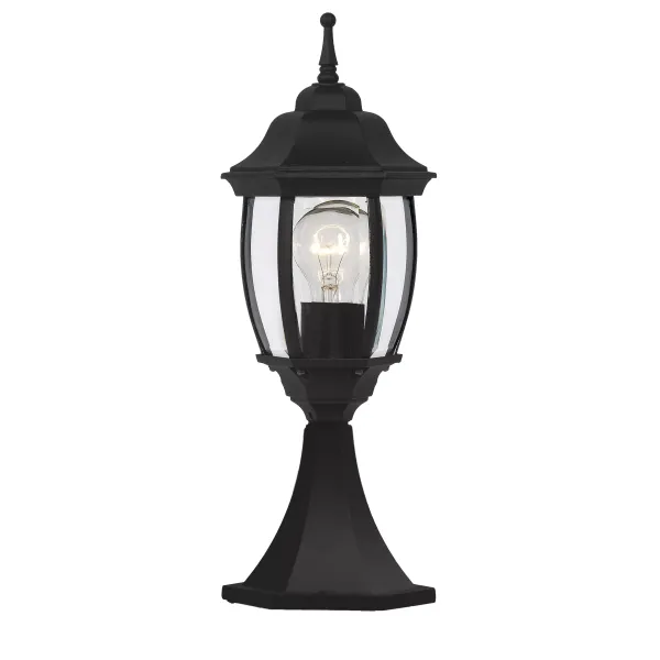 Outdoor lighting socle H42cm E27 Black image 1