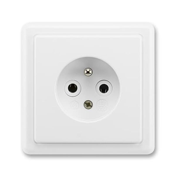 5517-2389 B1 Socket outlet single with pin ; 5517-2389 B1 image 1