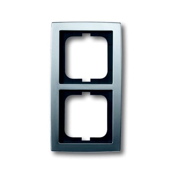 1722-80-500 Cover Frame solo® chrome image 1