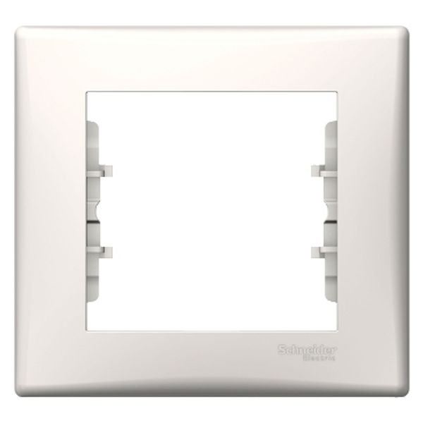 Sedna - 1-gang frame - cream image 1