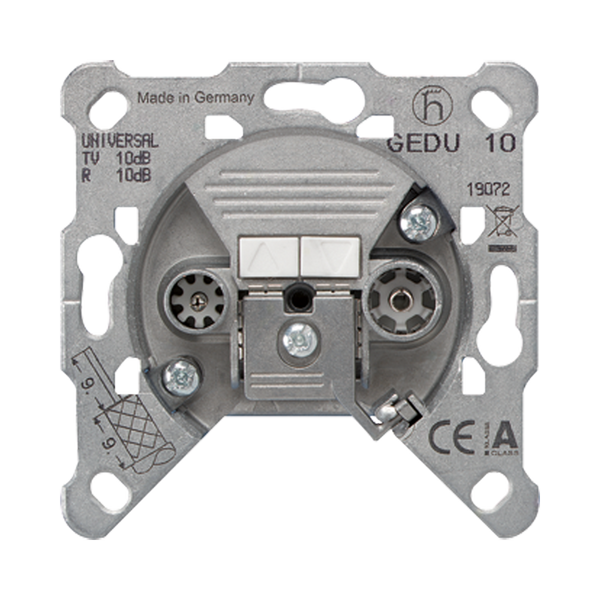 TV/FM socket outlet insert GEDU10 image 2