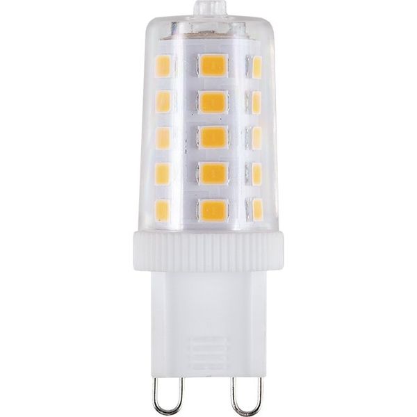 LED G9 T17x50 230V 260Lm 3W 827 AC Clear Dim image 1