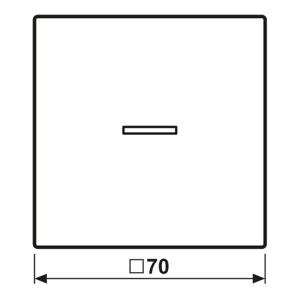 ENet push-button standard 1-gang FMLS1700PSW image 3