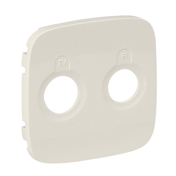 Cover plate Valena Allure - TV-R socket - ivory image 1