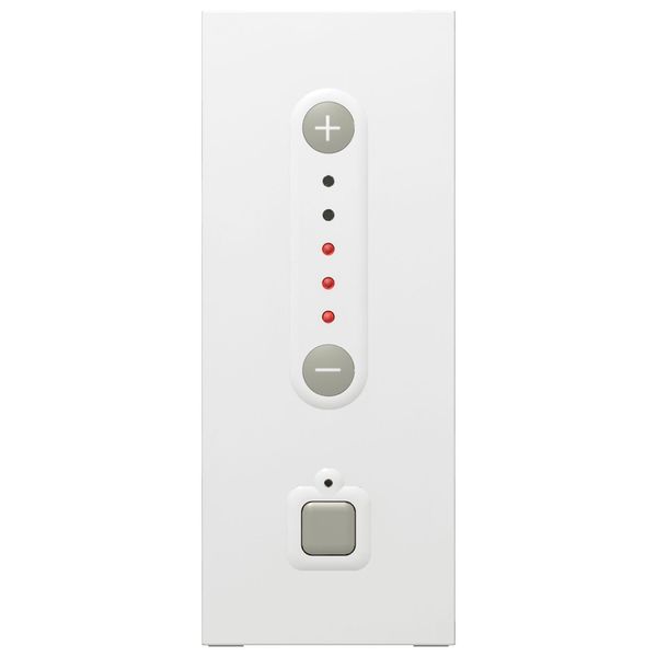 Dimmer switch Mosaic - w/o neutral, 3-wire, 1000 W - 5 modules - white image 2