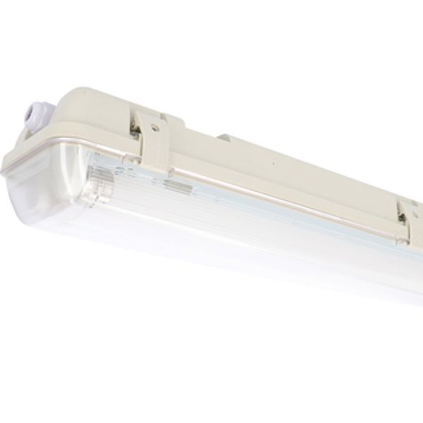 LED TL Luminaire with Tube - 2x7.5W 60cm 2200lm 4000K IP65 image 1