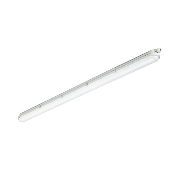 CoreLine Waterproof, 43 W, L1500 mm, 5500 lm, 3000 K, Wide beam, Matte, IP65, IK08, TW1-ready image 1