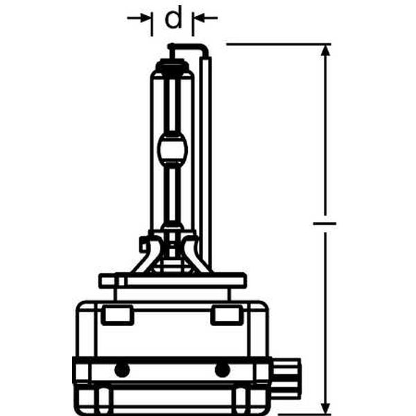 66140CBI 35W PK32D-2 HCB2 OSRAM image 2