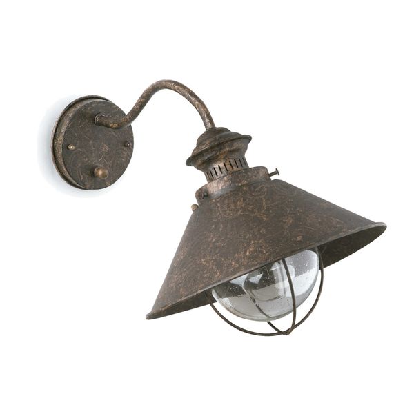 NAUTICA RUST WALL LAMP 1 X E27 11W image 1