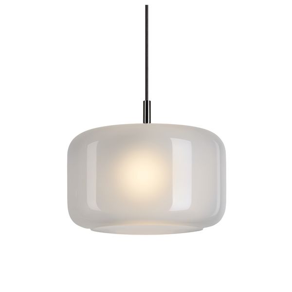 PANTILO 28 PD, E27 pendant light, white/chrome image 1