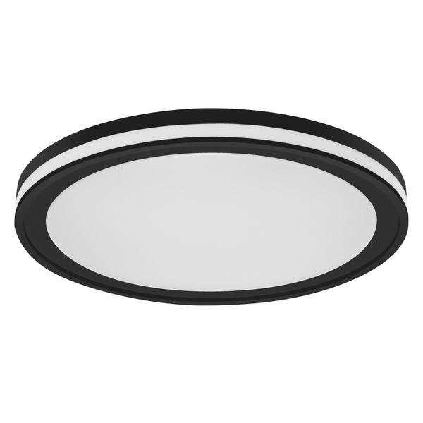 Smart+ Orbis Ceiling Circle Black 460mm RGB + TW image 1