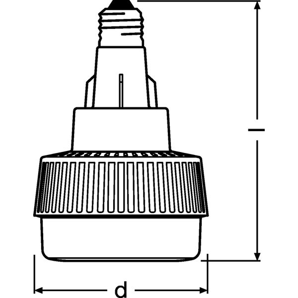 HQL LED HIGHBAY 250 115 ° 95 W/4000 K E40 image 4