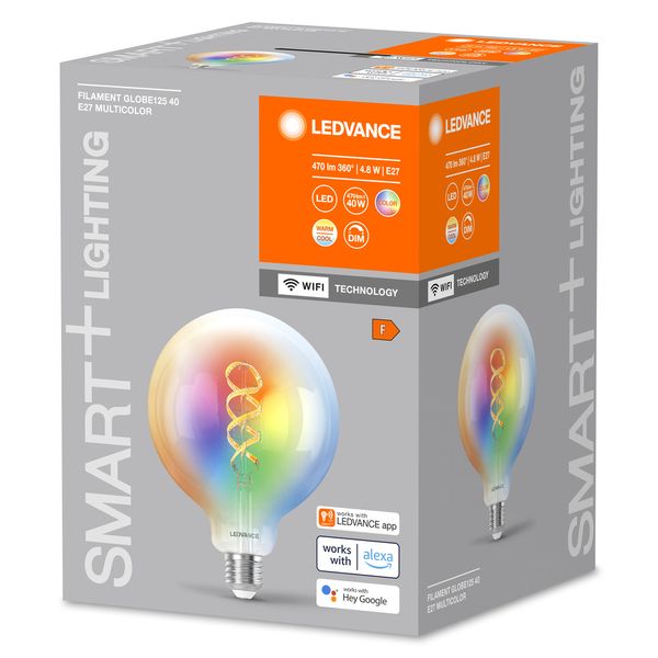 SMART+WIFI Filament Globe RGBTW E27 image 6