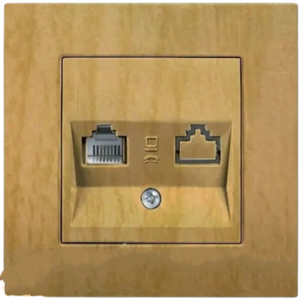 Novella Fagus Numerical Phone Socket (CAT3) image 1