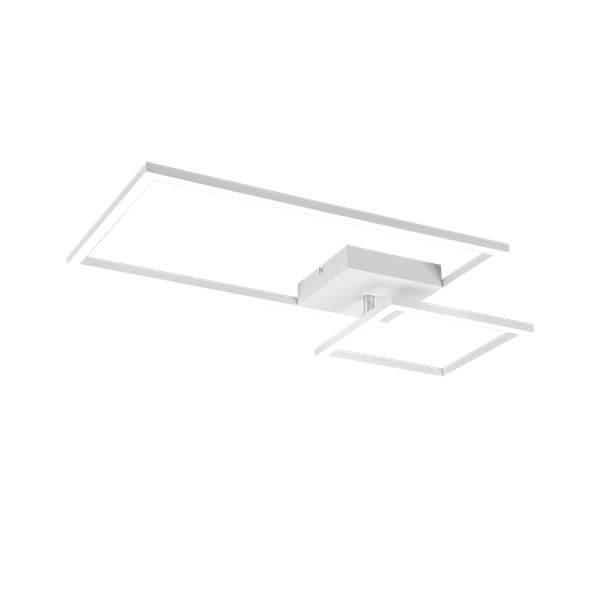 Padella LED ceiling lamp matt white image 1