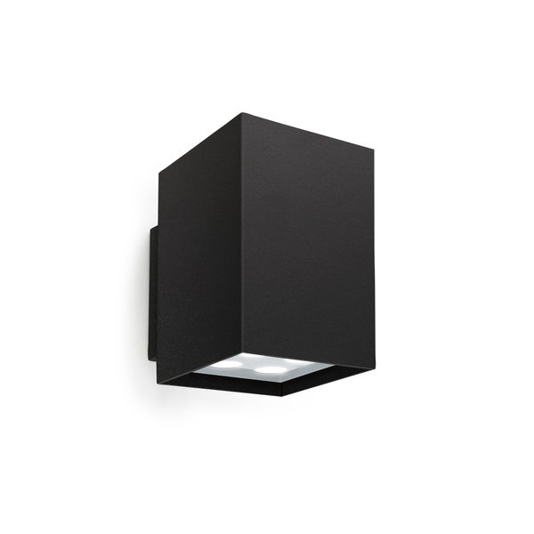 Wall fixture IP55 Afrodita Power LED LED 17.4W LED warm-white 3000K ON-OFF Black 1324lm image 1