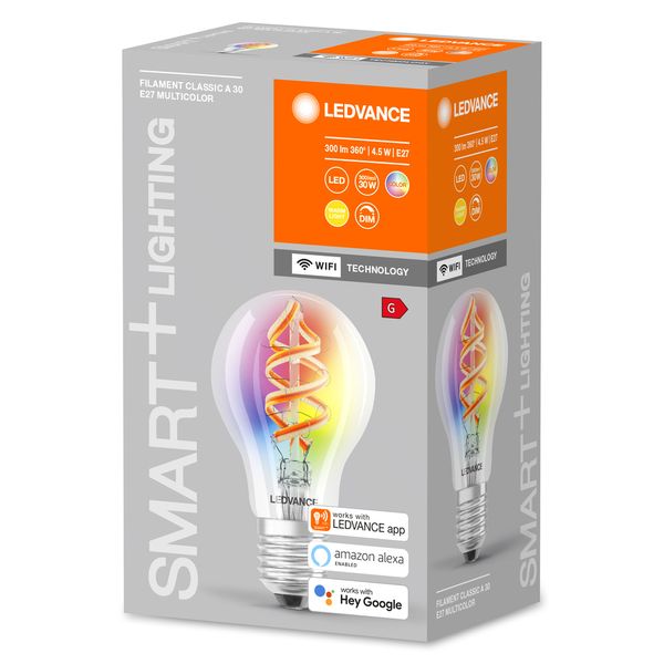 SMART+ WiFi Filament Classic RGBW 30 4.5 W/2700 K E27 image 9