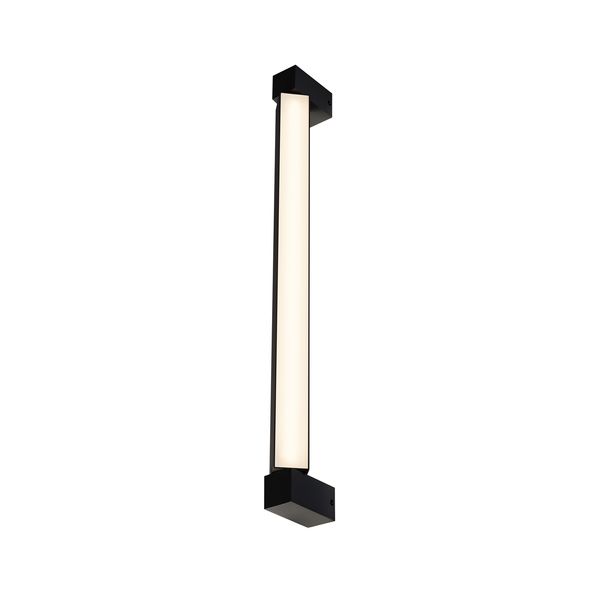 LONG GRILL LED Wall and Ceiling luminaire, black, 3000K image 4